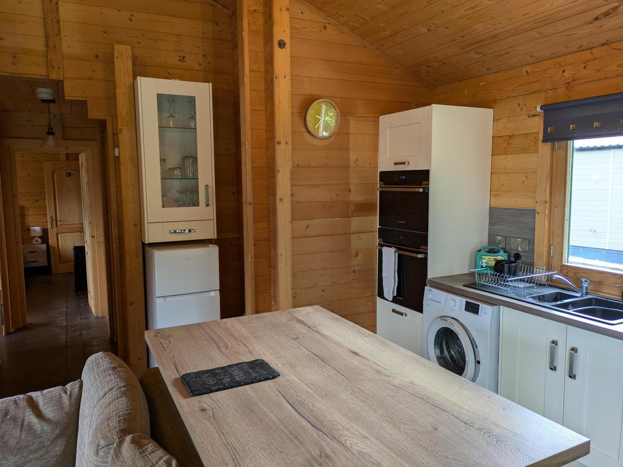 Rustic Lodge Retreat At Riverview Holiday Park Newcastleton Экстерьер фото